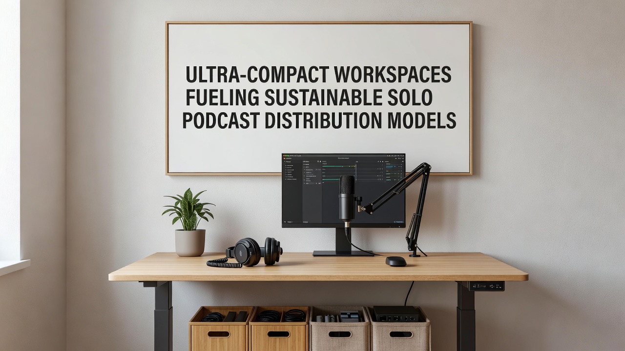 Ultra-Compact Workspaces Fueling Sustainable Solo Podcast Distribution Models